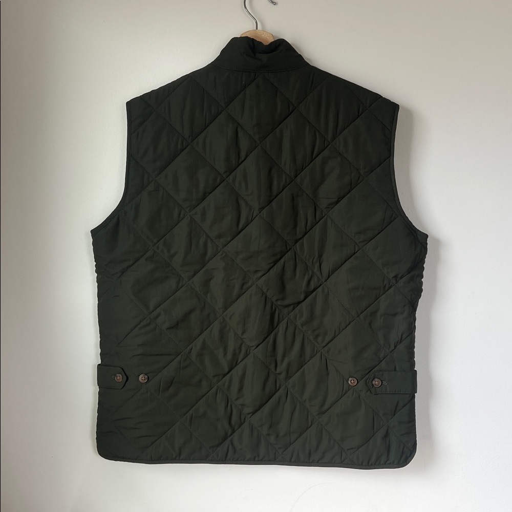 JCrew Mercantile Men's Vest in Dark Olive - Picture 3 of 3